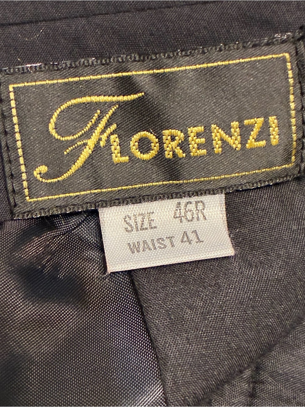Florenzi Stylish 2 Piece Suit Men’s 46R 40x32 Green 3 Button Blazer Classic - Picture 14 of 16